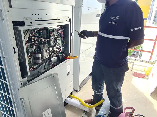Climatização VRF na Fecomércio Amapá, foto da obra