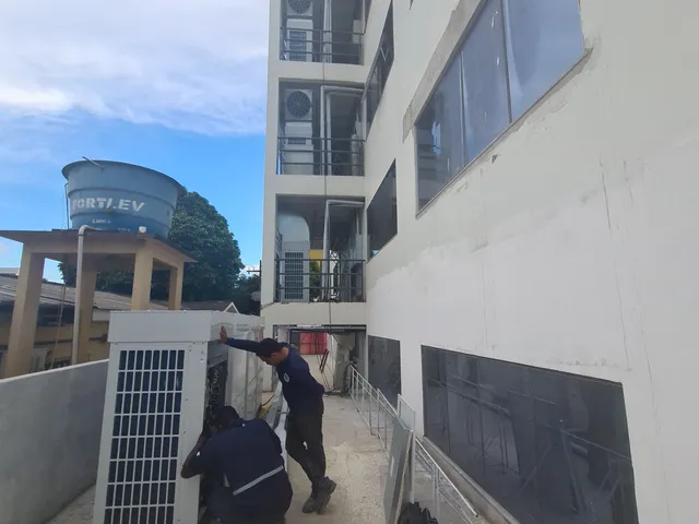 Climatização VRF na Fecomércio Amapá, foto da obra