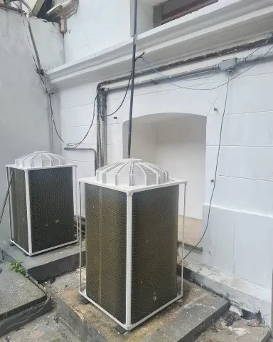 Climatização VRF na Santa Casa, foto da obra