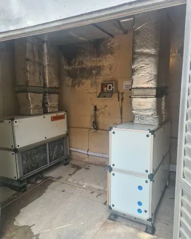 Climatização VRF na Santa Casa, foto da obra