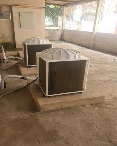 Climatização VRF na Santa Casa, foto da obra