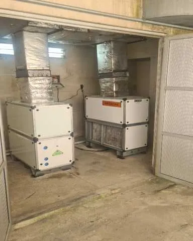 Climatização VRF na Santa Casa, foto da obra