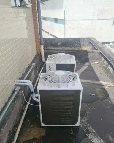 Climatização VRF na Santa Casa, foto da obra