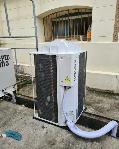 Climatização VRF na Santa Casa, foto da obra