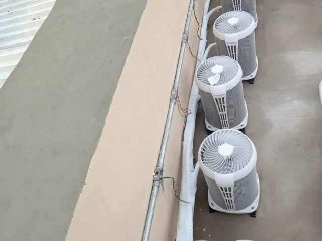 Climatização do novo Fórum de Altamira (TJPA), foto da obra
