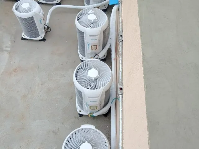 Climatização do novo Fórum de Altamira (TJPA), foto da obra