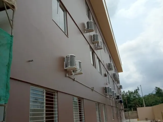 Climatização do novo Fórum de Altamira (TJPA), foto da obra