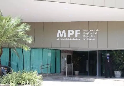 Fachada de Ministério Público Federal