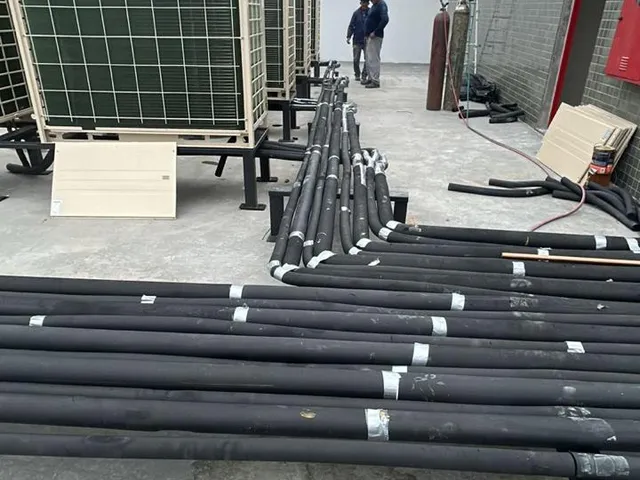 Climatização VRF no Tribunal de Justiça do Amazonas, foto da obra