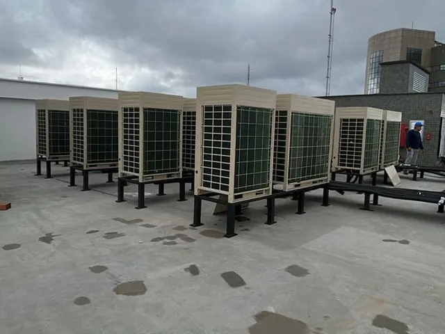 Climatização VRF no Tribunal de Justiça do Amazonas, foto da obra