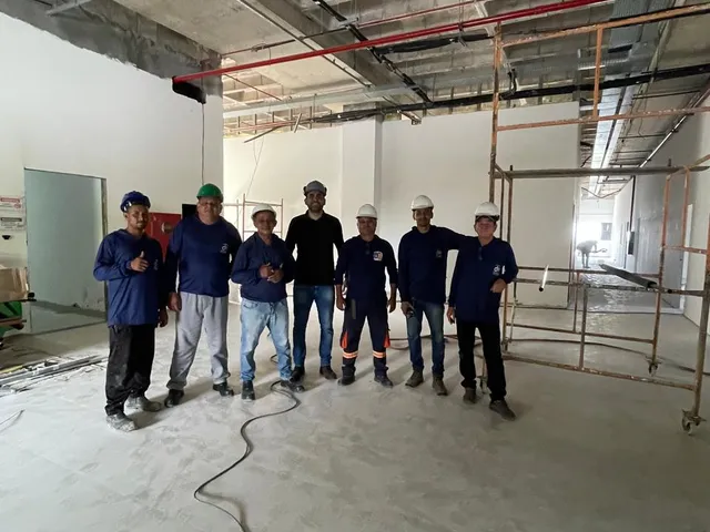 Climatização VRF no Tribunal de Justiça do Amazonas, foto da obra