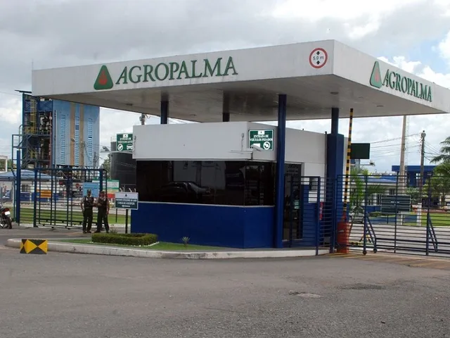 Central de água gelada da Agropalma, foto da obra