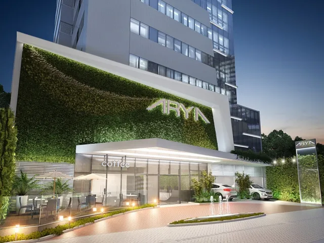 Climatização VRF no Arya Tower, foto da obra