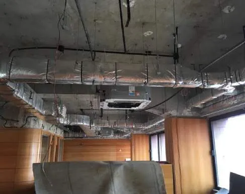 Sistema de refrigeração da FIEPA/SESI, foto da obra