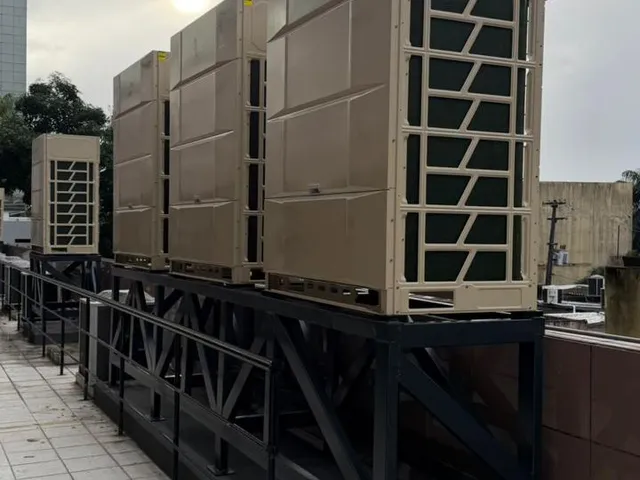 Climatização VRF no MPF Recife, foto da obra