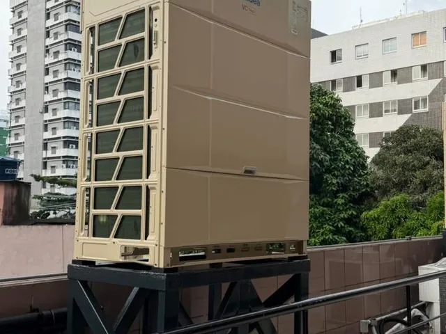 Climatização VRF no MPF Recife, foto da obra