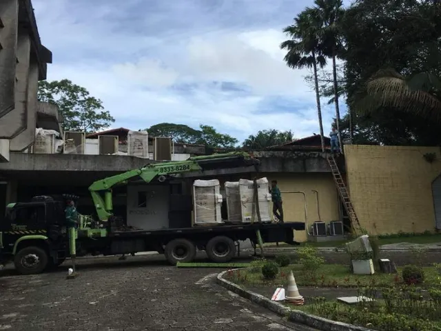 Climatização com Splitão na PRODEPA, foto da obra