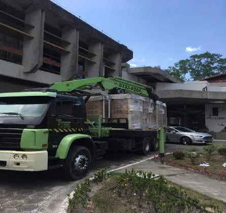 Climatização com Splitão na PRODEPA, foto da obra