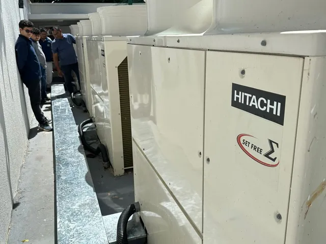 Climatização VRF na Sicredi Agência Santana/AP, foto da obra
