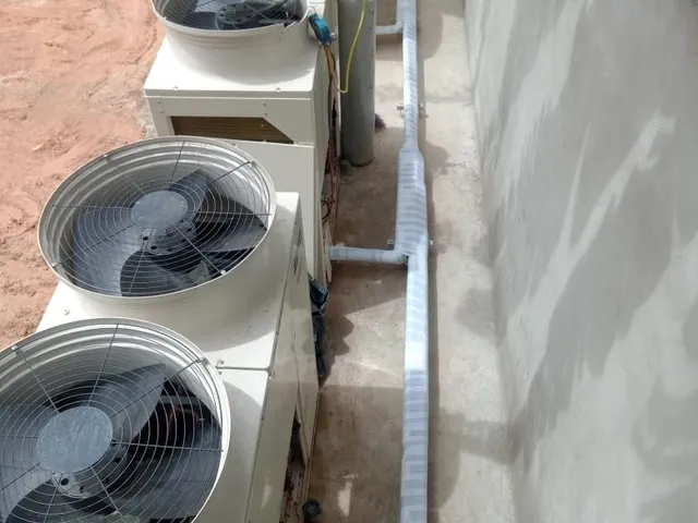 Climatização VRF na Sicredi Agência Santana/AP, foto da obra